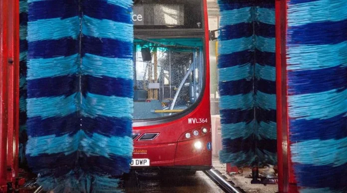 Bus Wash Machine
